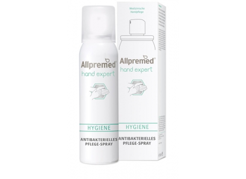 Antibakteriální zklidňující sprej Allpremed® hand expert HYGIENE