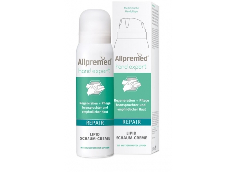 Lipidová krémová pěna Allpremed® hand expert REPAIR s kožními lipidy