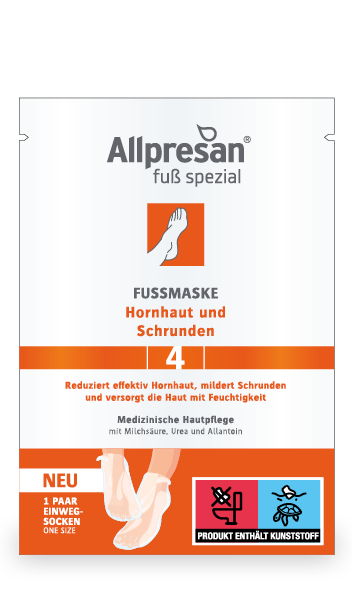 Allpresan® PediCARE (4) maska na nohy - zrohovatělá a popraskaná pokožka