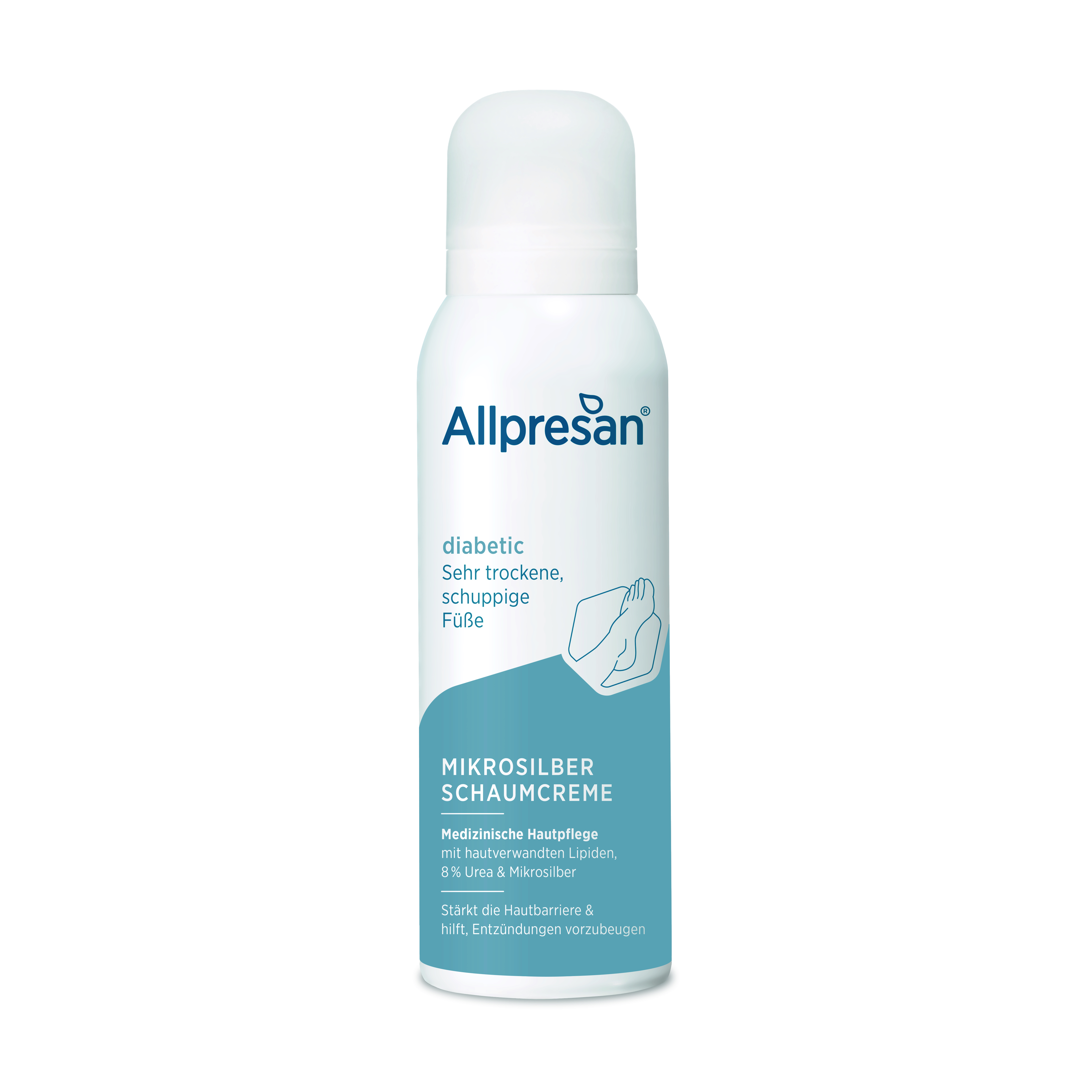 Allpresan Diabetic MICROSILVER krémová pěna